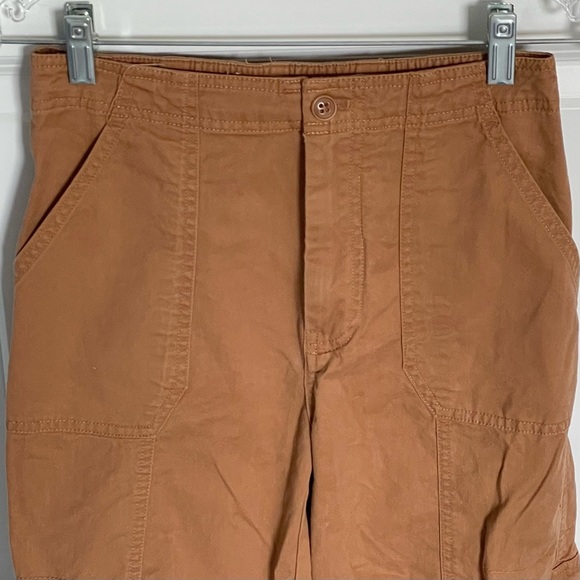 Abercrombie & Fitch Brown Cotton Relaxed Straight Cargo Pants - 47007 - Picture 8 of 12